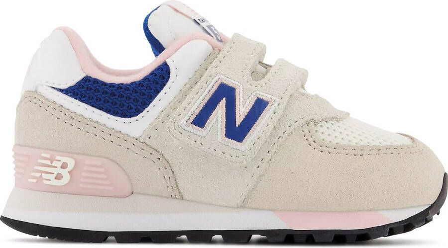 New balance 574 Kids Velcro Beige Lage sneakers