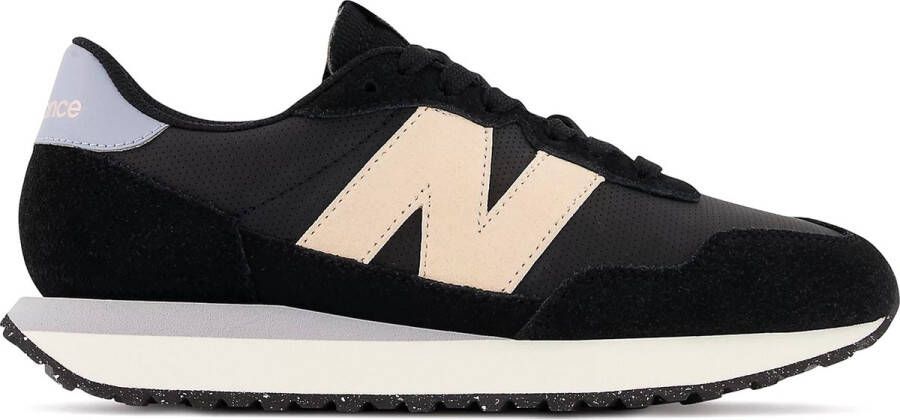 New Balance 237 sneakers zwart lichtoranje lichtblauw
