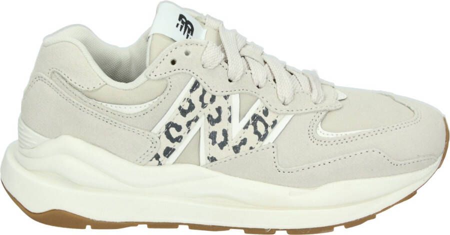 New Balance W5740APBB Volwassenen Lage sneakers Wit beige