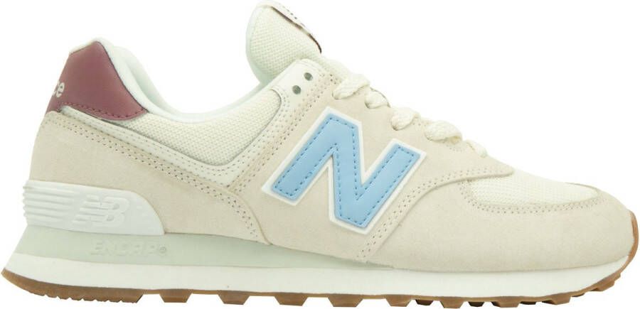 New Balance WL574RDB Volwassenen Lage sneakers Wit beige - Foto 4