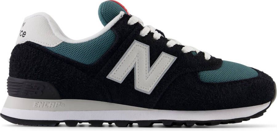 New Balance 574 Heren Grijs Wit Blauw Sneakers Gray Heren