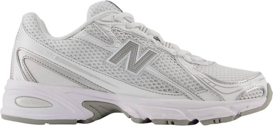 New Balance U740WM2 White met Silver Metallic en Reflection