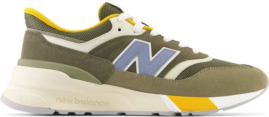 New Balance 997 sneakers groen geel lichtblauw