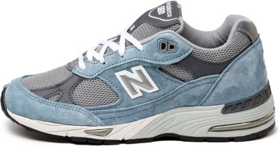 New Balance W991BGG Sneakers Blauw Grijs Made in UK series