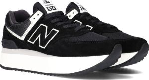 New Balance Wl574 Hgh Lage sneakers Dames Zwart +