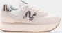 New Balance Casual Witte Textiel Sneakers voor Dames White Dames - Thumbnail 2