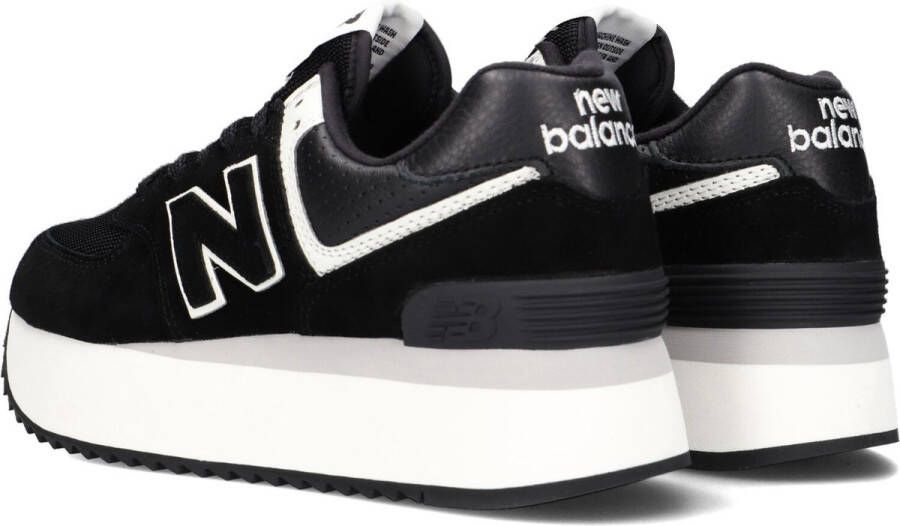 New Balance Wl574 Hgh Lage sneakers Dames Zwart + - Foto 3