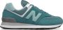 New Balance WL574H Dames Sneakers Blauw - Thumbnail 1