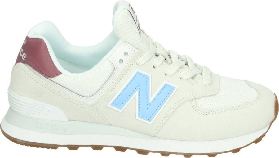 New Balance WL574RDB Volwassenen Lage sneakers Wit beige - Foto 6