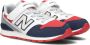 New Balance 996 sneakers wit donkerblauw grijs Jongens Meisjes Mesh Meerkleurig 34.5 - Thumbnail 6