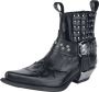 New Rock Antik Laars zwart Leer Heren Biker Industrial Rock wear - Thumbnail 2