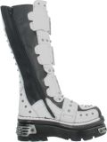 New Rock Laarzen HIGH BOOT METALLIC M800 C2 HIGH - Wit