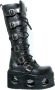 New Rock Laars hoge schoen High Boot M. 272-S2 zwart met zool met gaten- Rock Metal 37 - Thumbnail 1