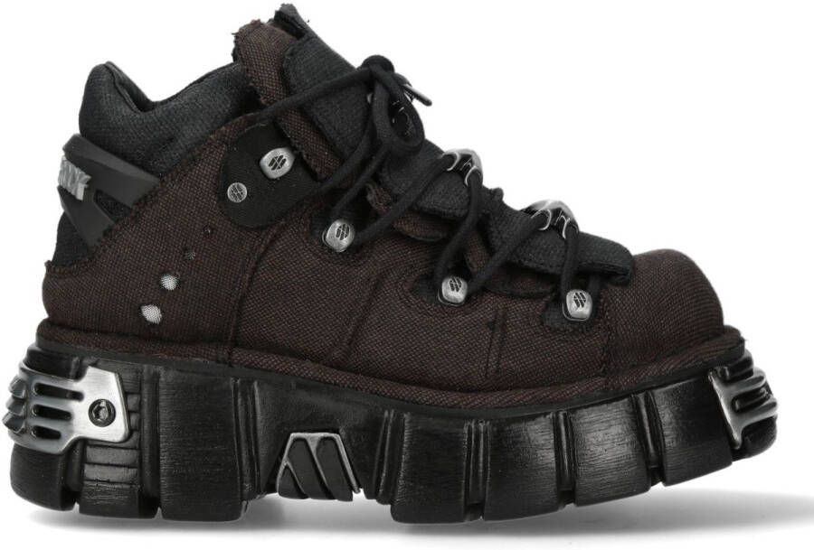 New Rock M-106- Bruin Zwart