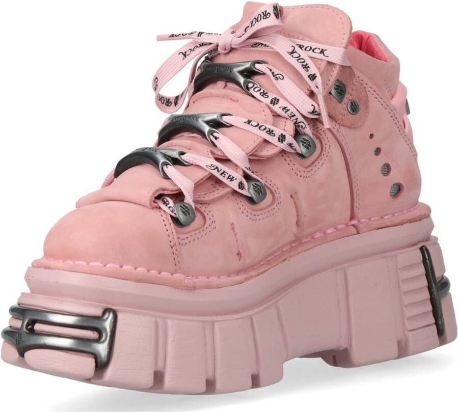 New Rock M-106- Plateau Laarzen 36 Shoes Roze