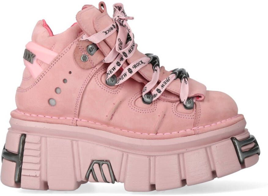 New Rock M-106- Plateau Laarzen 39 Shoes Roze