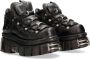 New Rock M-106-S112 Plateau sneakers 37 Shoes Zwart - Thumbnail 1