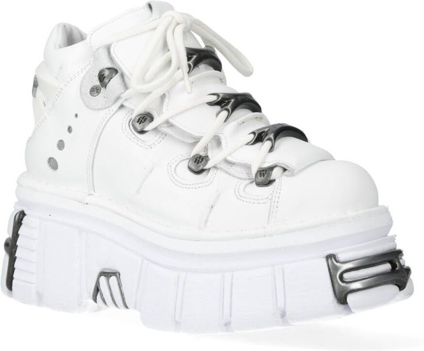 New Rock M-106-S121 Plateau schoenen Wit