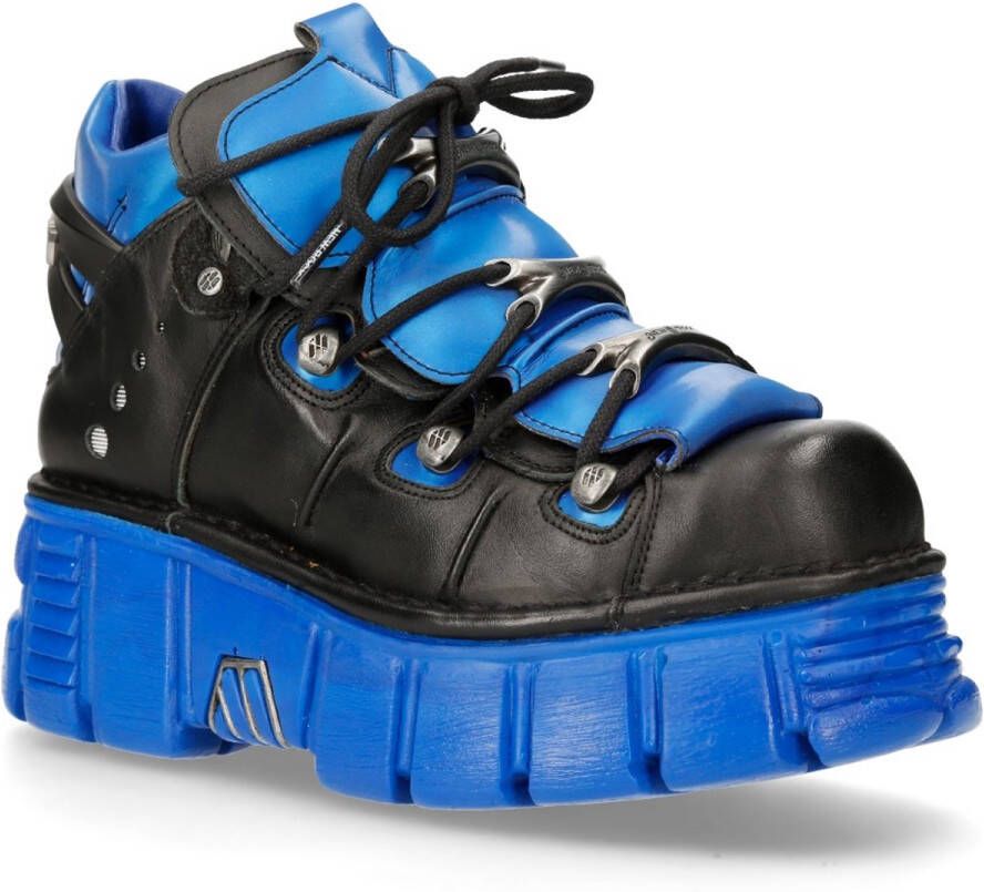 New Rock M-106- Sneakers Black Blue