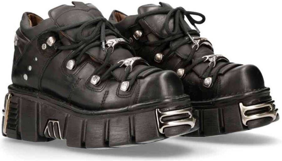 New Rock M-106N-S16 Plateau sneakers 46 Shoes Zwart