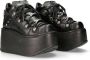 New Rock M-106N-S77 Plateau sneakers 37 Shoes Zwart - Thumbnail 1
