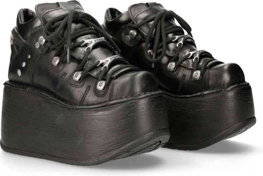 New Rock M-106N-S77 Plateau sneakers 38 Shoes Zwart