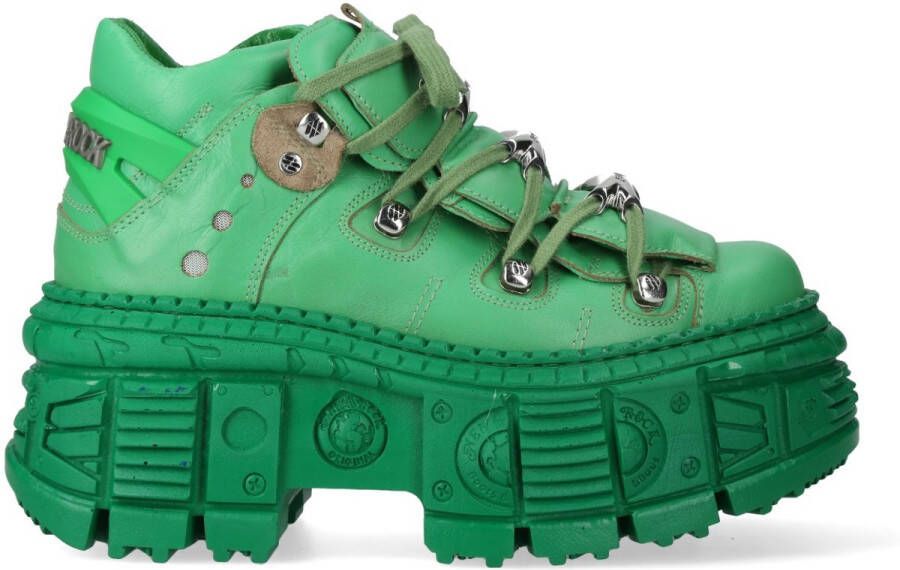 New Rock M-106WALL- Plateau Laarzen 41 Shoes Groen