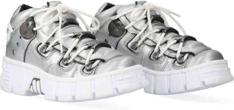 New Rock M-106WALL- Plateau sneakers 39 Shoes Zilverkleurig