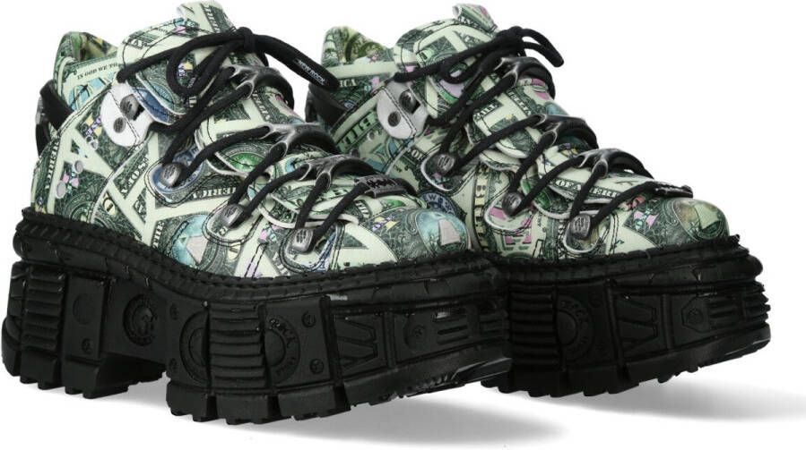 New Rock M-106WALL- Plateau Sneakers 41 Shoes Zwart