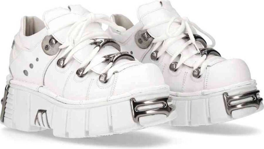 New Rock M-120N-S24 Plateau Laarzen 41 Shoes Wit