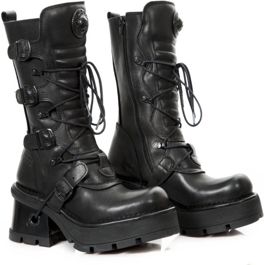 New Rock M-373Q-S4 Leren vrouwen laars