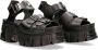 New Rock M-BIOS101SF- Plateau Sandaal 37 Shoes Zwart - Thumbnail 1