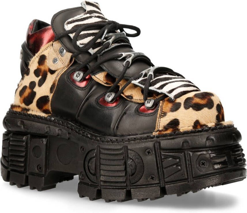 New Rock M-MET014- Sneakers Luipaard