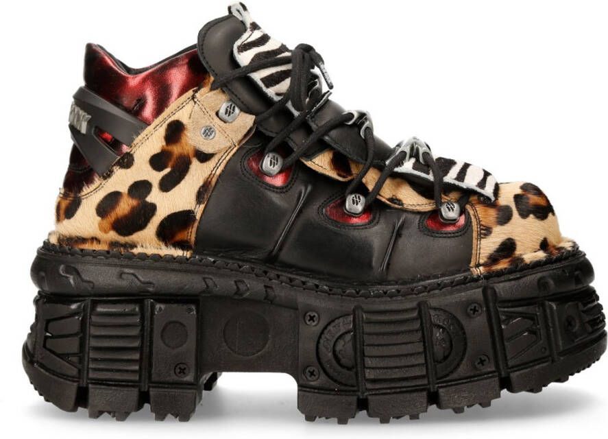 New Rock M-MET014- Sneakers Luipaard