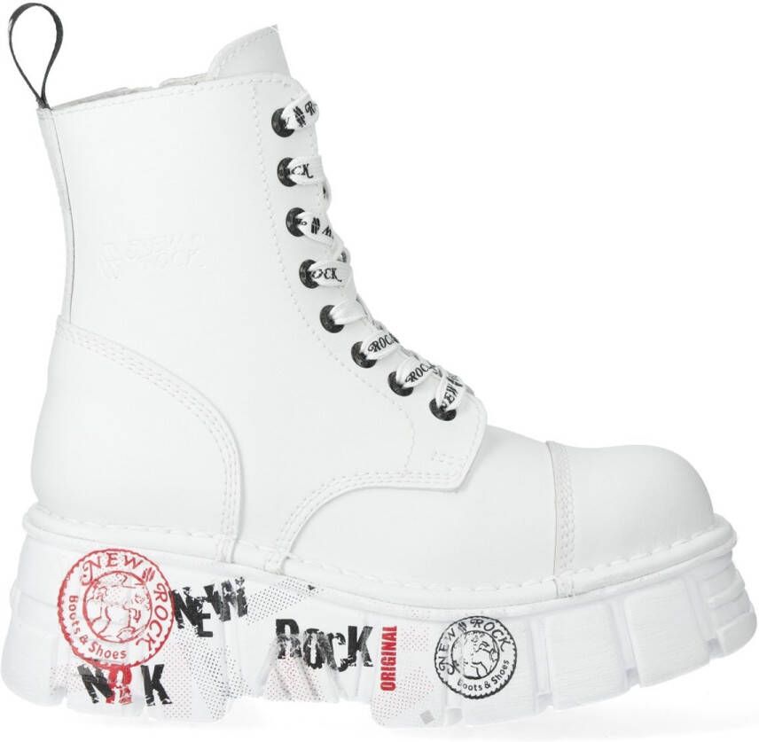 New Rock M-MILI083 S65 Vegan Plateau Sneakers 44 Shoes Zwart