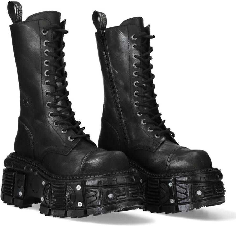 New Rock M-MILI211- Zwart