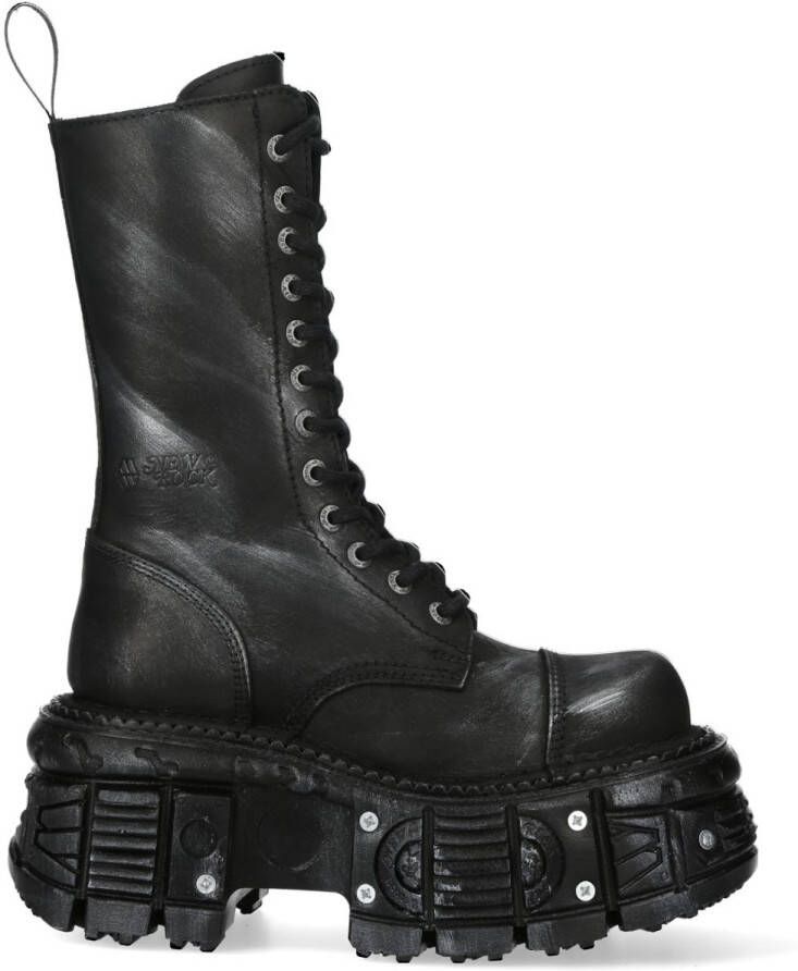 New Rock M-MILI211- Zwart