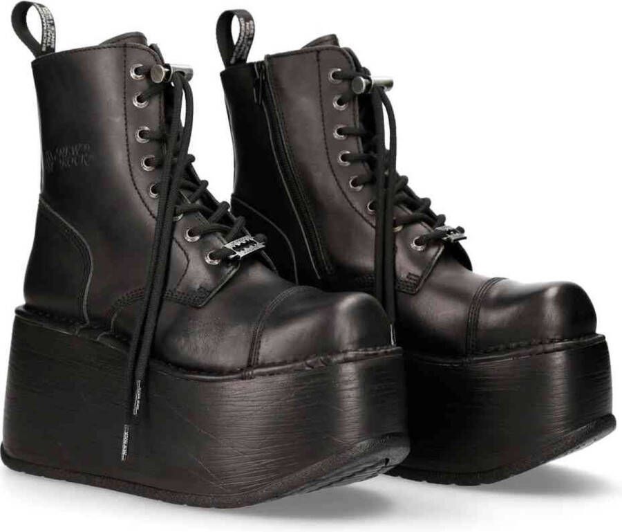 New Rock M-NEWMILI083 Plateau Laarzen 36 Shoes Zwart