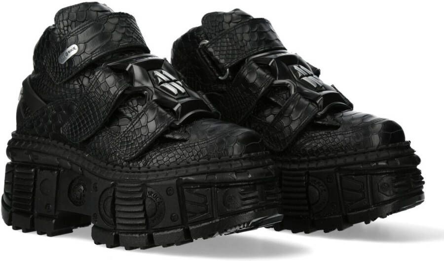 New Rock M-WALL009-S1 Plateau Sneakers 41 Shoes Zwart