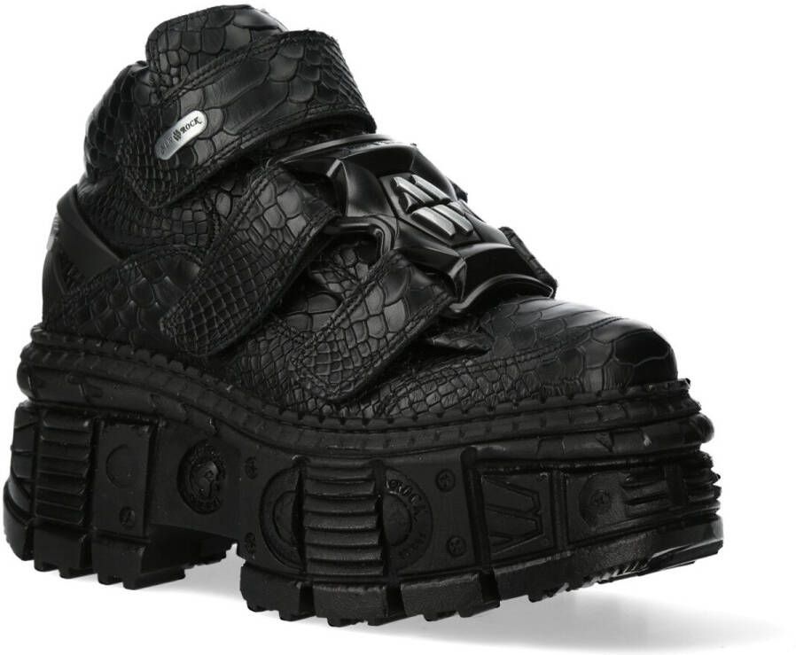 New Rock M-WALL009-S1 Plateau Sneakers 43 Shoes Zwart