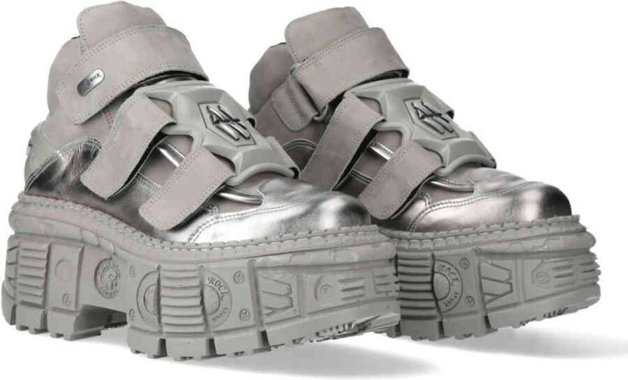 New Rock M-WALL009-S3 Plateau Sneakers 44 Shoes Zwart