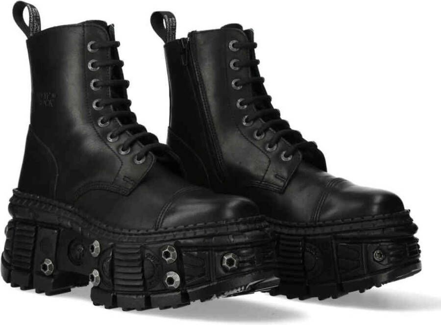 New Rock M-WALL083 S7 Enkellaars 40 Shoes Zwart