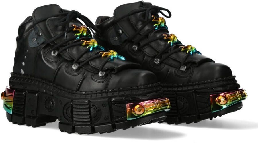 New Rock M-WALL106-S23 Plateau schoenen Zwart
