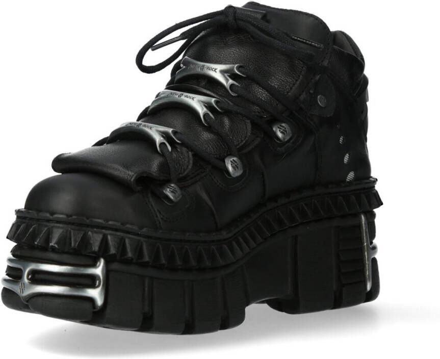 New Rock M-WALL106-S24 Plateau Sneakers 40 Shoes Zwart