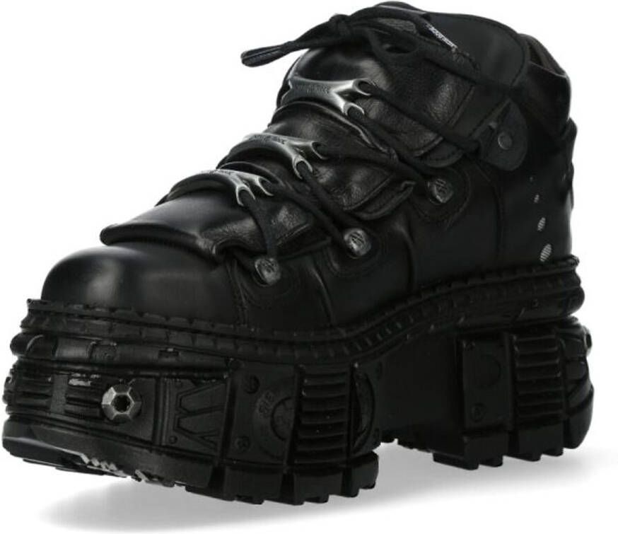 New Rock M-WALL106-S25 Schoenen Met Veters zwart Heren