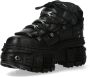 New Rock M-WALL106-S25 Schoenen Met Veters zwart - Thumbnail 2