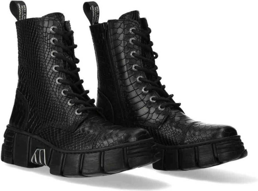 New Rock M-WALL126-S8 Plateau Laarzen 41 Shoes Zwart