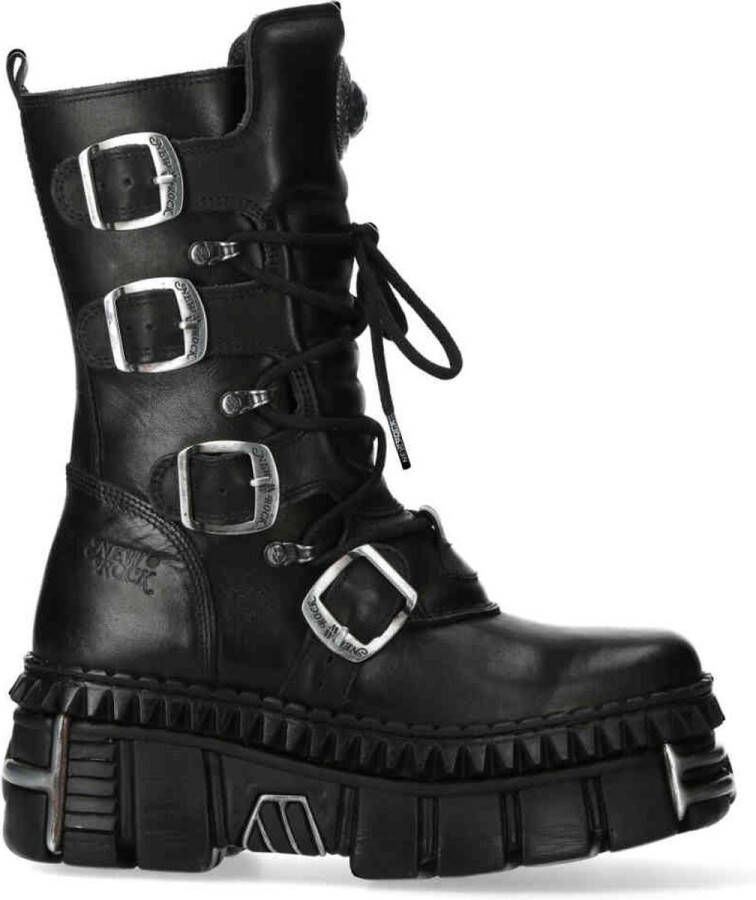 New Rock M-WALL1473-S8 Plateau Laarzen 41 Shoes Zwart