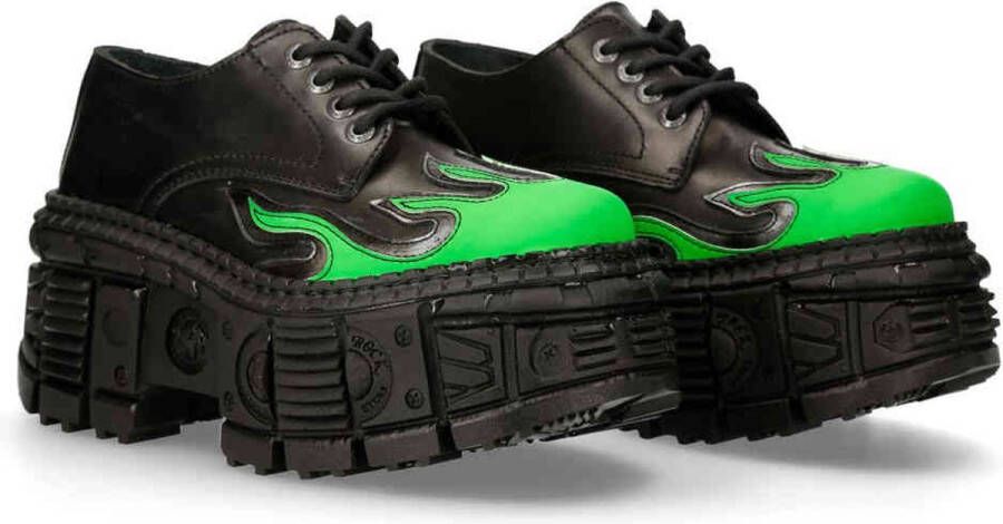 New Rock M-WALL211-S3 Plateau schoenen Zwart