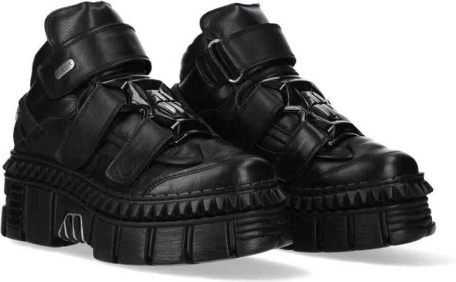 New Rock M-WALL285-S3 Plateau Laarzen 37 Shoes Zwart